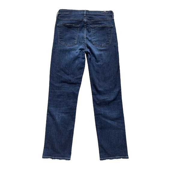 Citizens Of Humanity Cara Jeans Womens 27 High Rise Cigarette Ankle Denim Dark - Picture 2 of 10